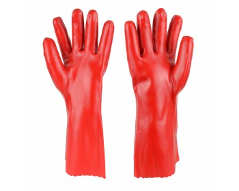 14in PVC Coated Cotton Gauntlets